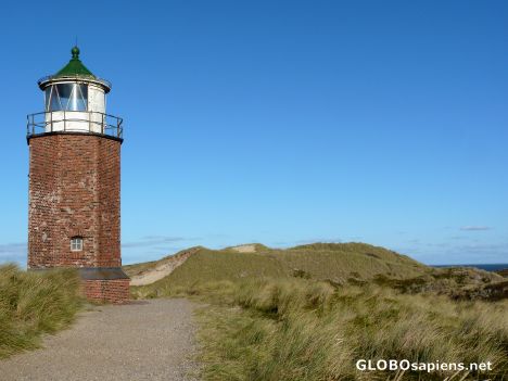 Postcard Lighthouse near Kliffende