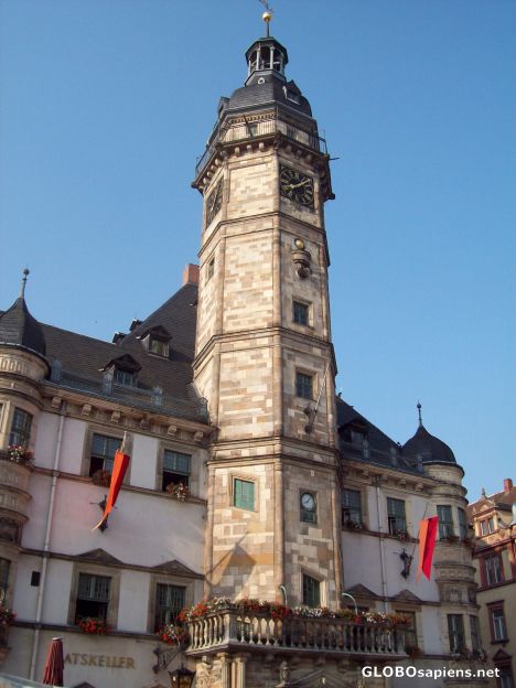 Postcard Rathaus