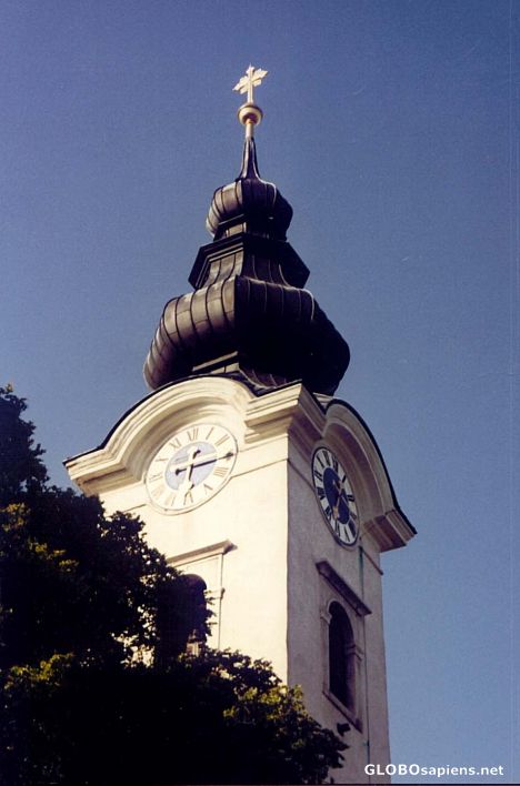 Postcard Feldkirchen Church Tower