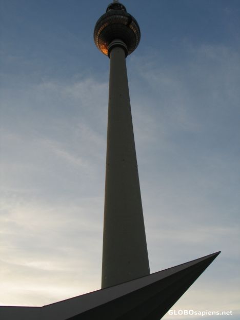 Postcard Berlin - Radio tower -