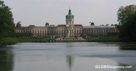 Postcard Berlin - Schloss Charlottenburg -