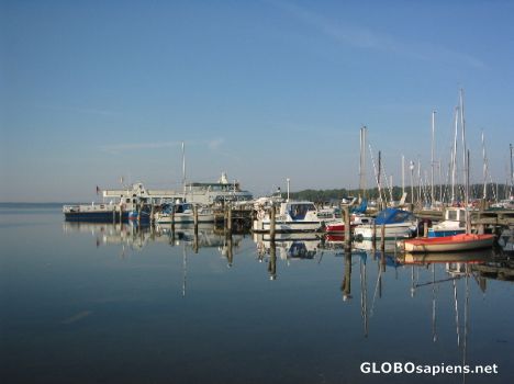 Postcard Rerik harbour picture