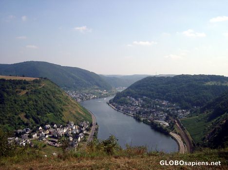 Postcard River Moselle