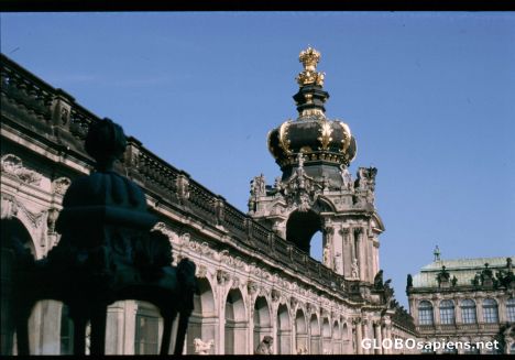 Postcard Dresden, Zwinger