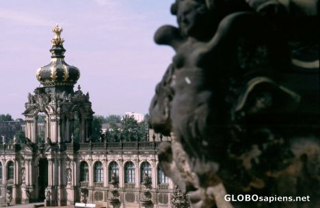 Postcard Dresden, Zwinger