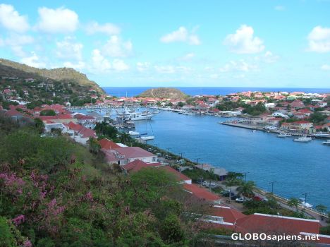 Postcard This is Gustavia