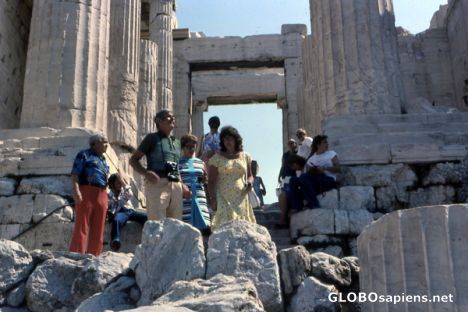 Postcard Athens Acropolis