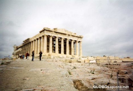Postcard The Parthenon
