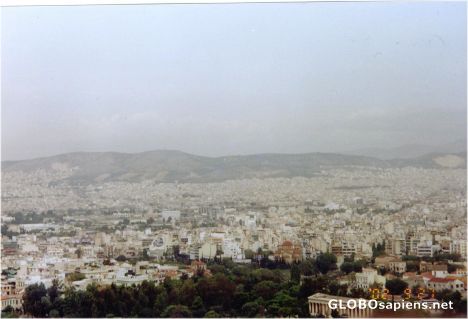 Postcard View of Athens