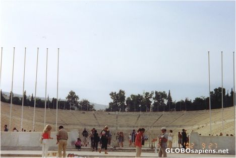 Postcard First Modern Olympic Stadium