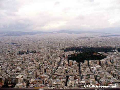 Postcard Athens Megapole
