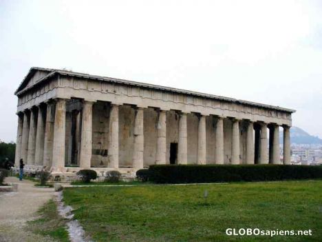 Postcard Temple of Hephaitos