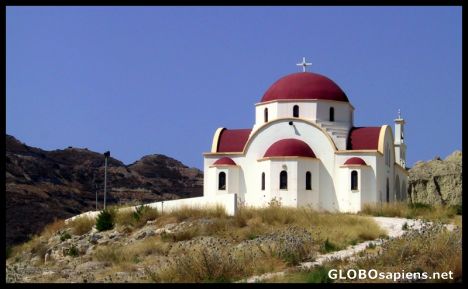 Postcard Churches on the mountains