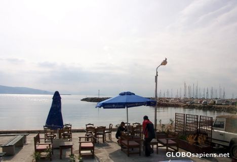 Postcard Cafes along the port