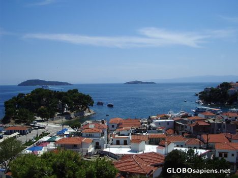 Postcard Panorama of Skiathos