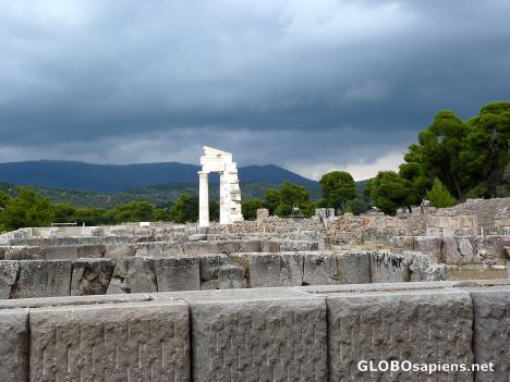 Postcard Epidauros ruins