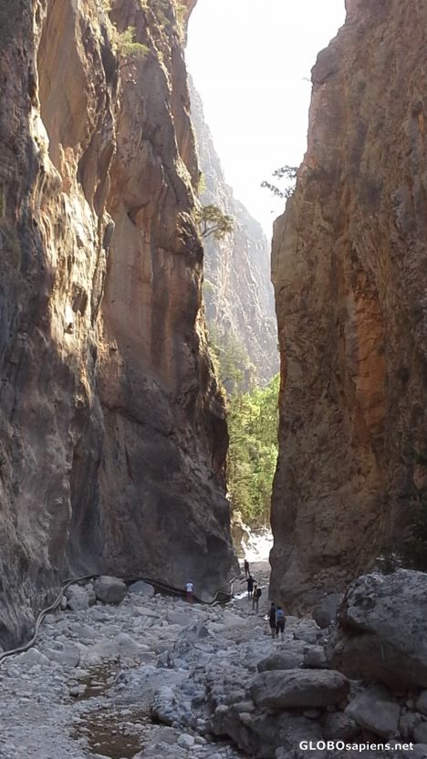 Postcard Samaria Gorge