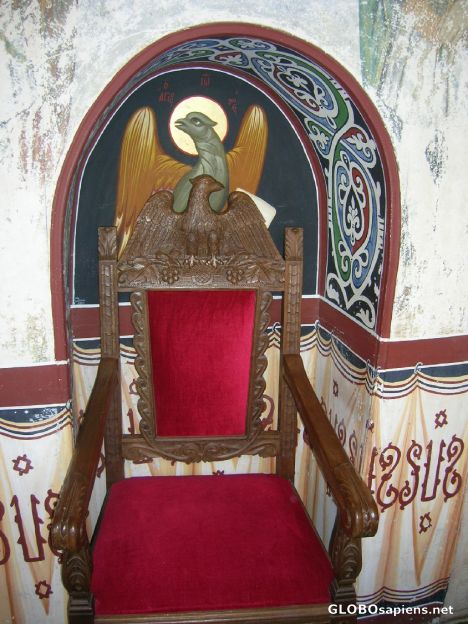 Postcard Chair of the Patriarch