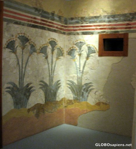 Postcard Prehistoric Museum of Thera