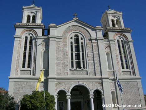 Postcard Samos Main Cathedral
