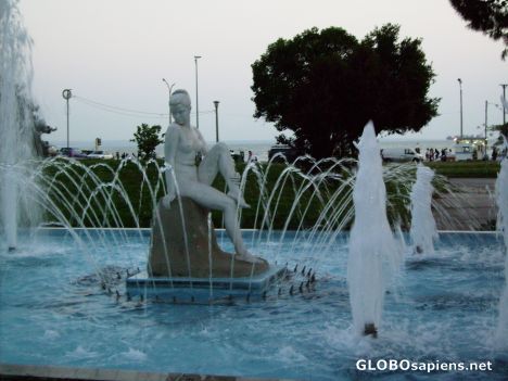 Postcard Fountain of Venus