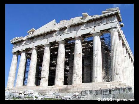 Postcard The Parthenon