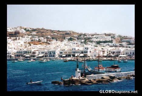 Postcard Mykonos Town