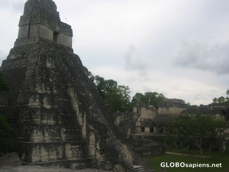Postcard Tikal-Temple I