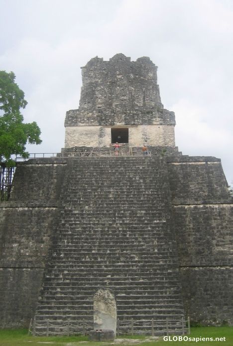 Postcard On top of Temple II