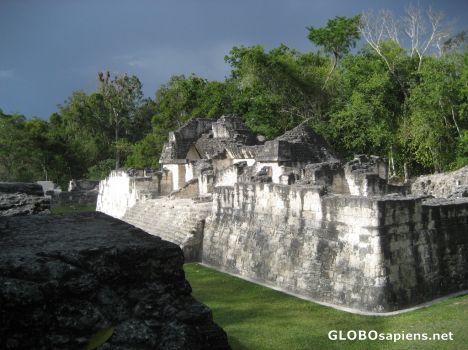Postcard Mayan Palace Living Quarters