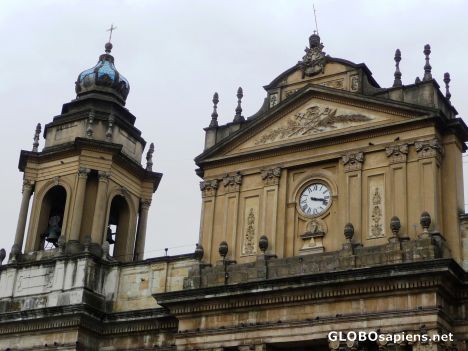 Postcard Catedral Metropolitana clock & turret
