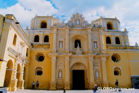 Postcard Antigua Guatemala - La Merced