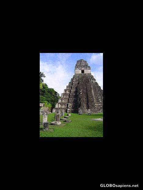 Postcard Mayan Temple