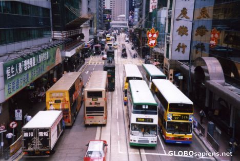 Postcard Downtown Hong Kong