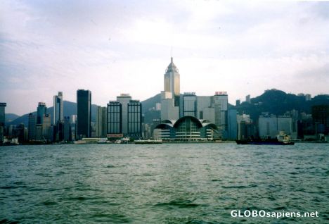 Postcard Hong Kong Skyline