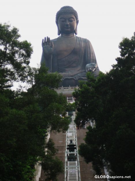 Postcard Giant Buddha