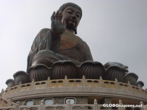 Postcard Giant Buddha T Lantau Island