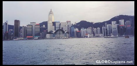 Postcard Hong Kong from Kowloon.