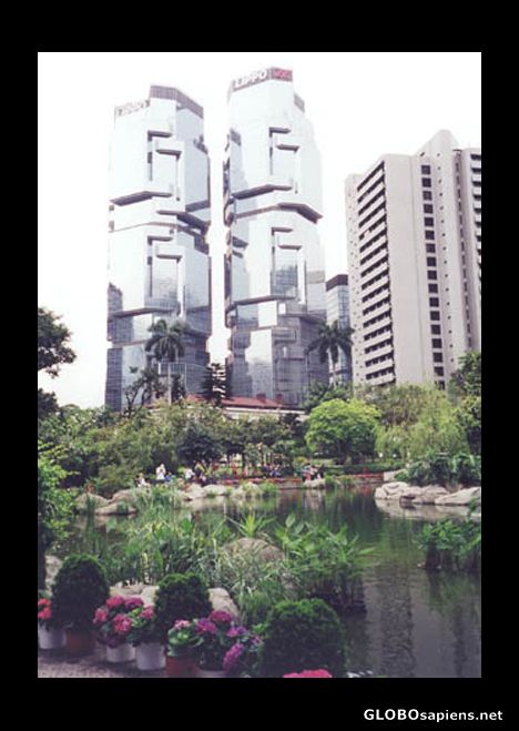 Postcard The famous Lippo towers.
