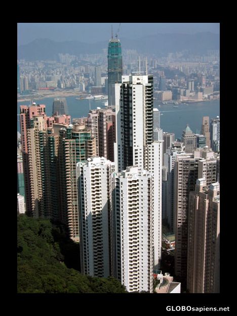 Postcard Hong Kong city