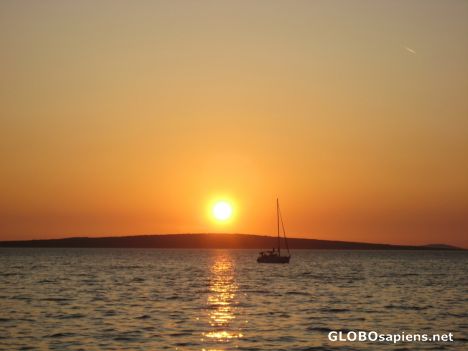 Sunset at Olib Island