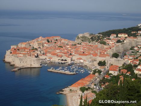 Postcard The heart of Dubrovnik