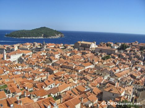 Postcard Dubrovnik view 2