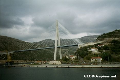 Postcard Dubrovnik bridge