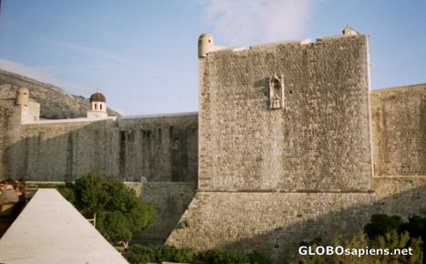 Postcard Walls of Dubrovnik