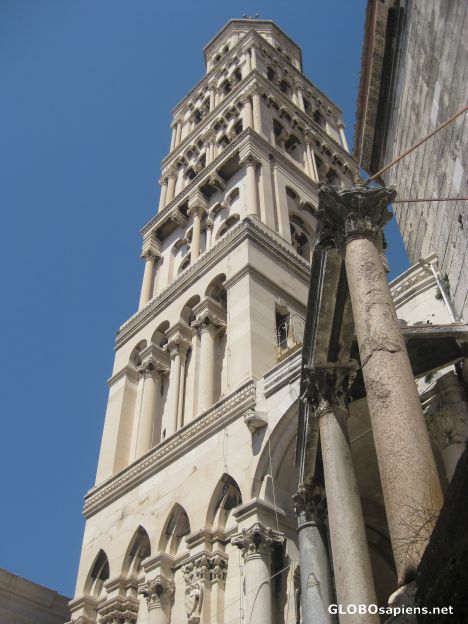 Postcard Split's Bell Tower