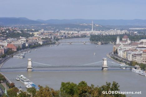 Postcard The Danube River