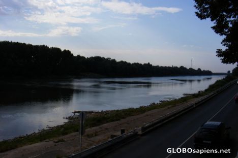 Postcard Tisza River