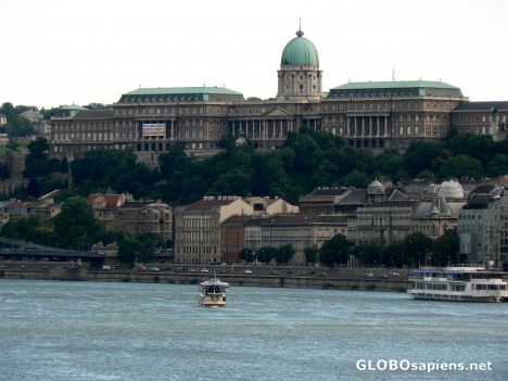 Postcard Views of Castle Hil and Buda Castle Palace