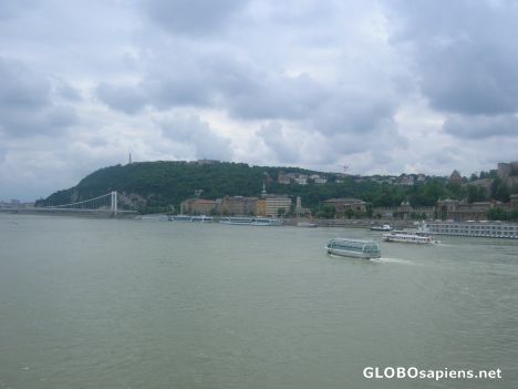 Postcard River Danube